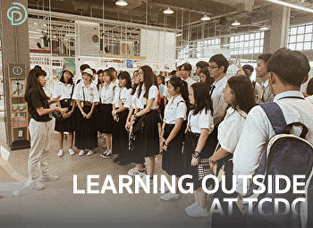 Learning outside the classroom at TCDC
Bangkok